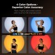 K&F CONCEPT RGB Snoot Flashlight for Photography
